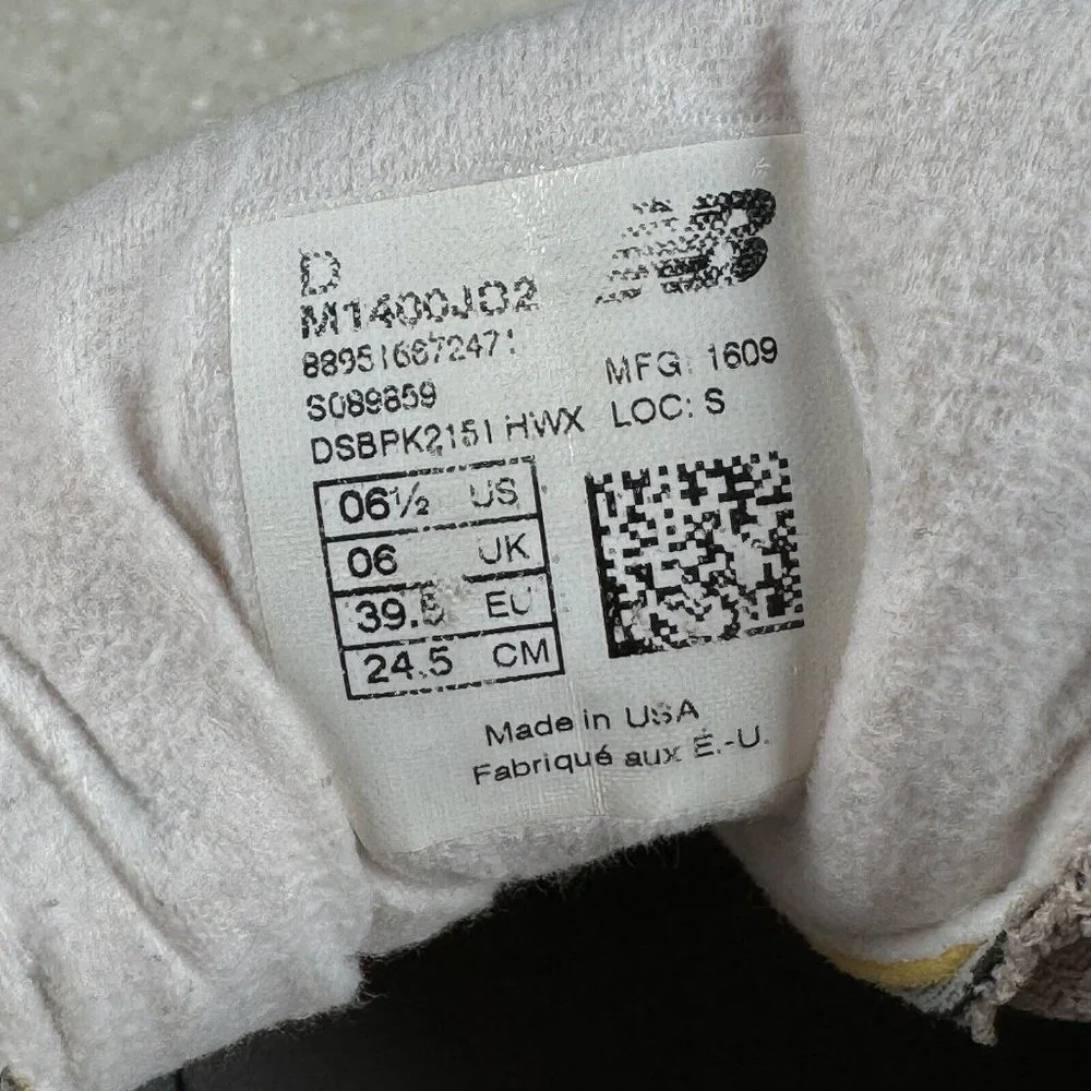 New Balance M1400TN 'Tan' - Made in USA‎ Men's Sz US 6.5 [NO BOX]